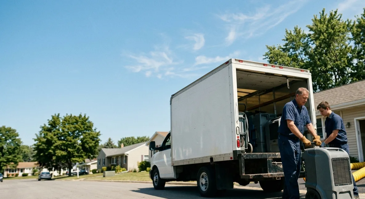 Water Damage Cleanup in Pershing, IN near me